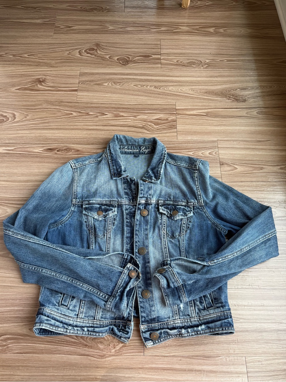 American Eagle Denim Jean Jacket – Size L – Excellent Condition